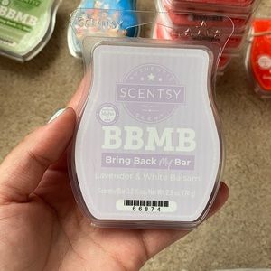 Lavender and white balsam